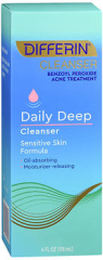 Differin Daily Deep Cleanser Sensitive Skin Formula