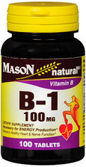 Mason Natural B-1 100 mg Tablets