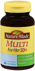 Nature Made Multi For Her 50+ Softgels