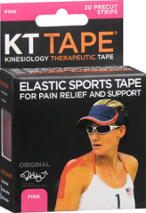 KT Tape Kinesiology Therapeutic Tape Original Strips Pink