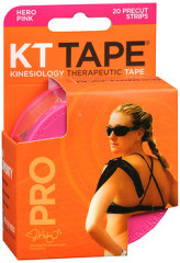 KT Tape Kinesiology Therapeutic Tape Pro Strips Hero Pink