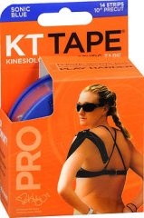 KT Tape Kinesiology Therapeutic Tape Sonic Blue