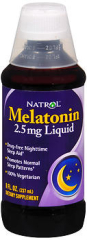 NTRL MELATONIN LIQ 2.5MG 8OZ