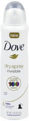 Dove Antiperspirant Invisible Dry Spray Sheer Fresh