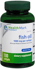 HM FISH OIL SFTGL 1000 MG 100