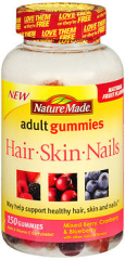 Nature Made Hair Skin Nails Adult Gummies