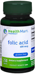 HM FOLIC ACID 400MCG TB 250