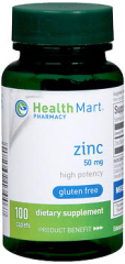 HM ZINC 50MG TB 100